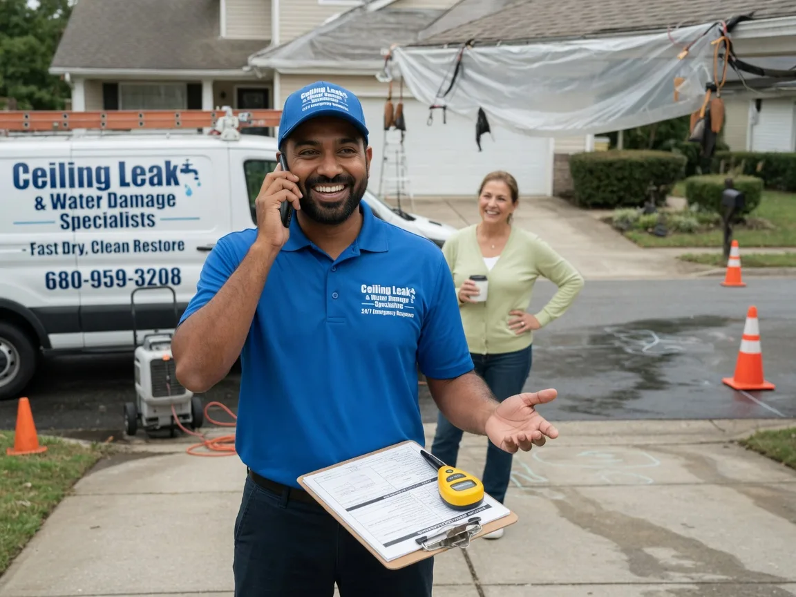 Ceiling Leak Cleanup Wadesboro, NC FAQs