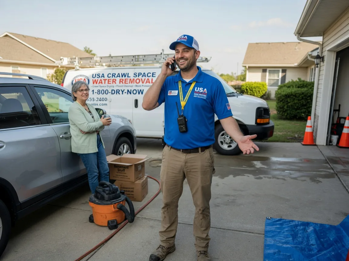 Crawl Space Water Removal Wadesboro, NC FAQs